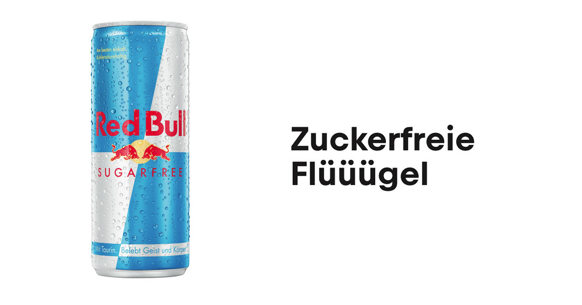 Red Bull Sugarfree Energy Drink ohne Zucker Red Bull AT