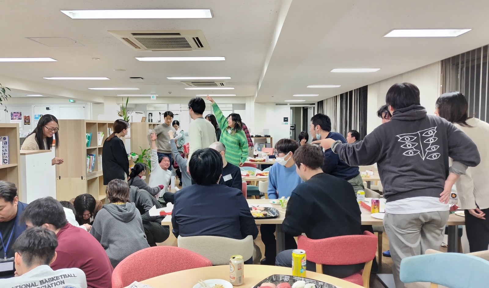 2026新年会 ペーパータワー全体