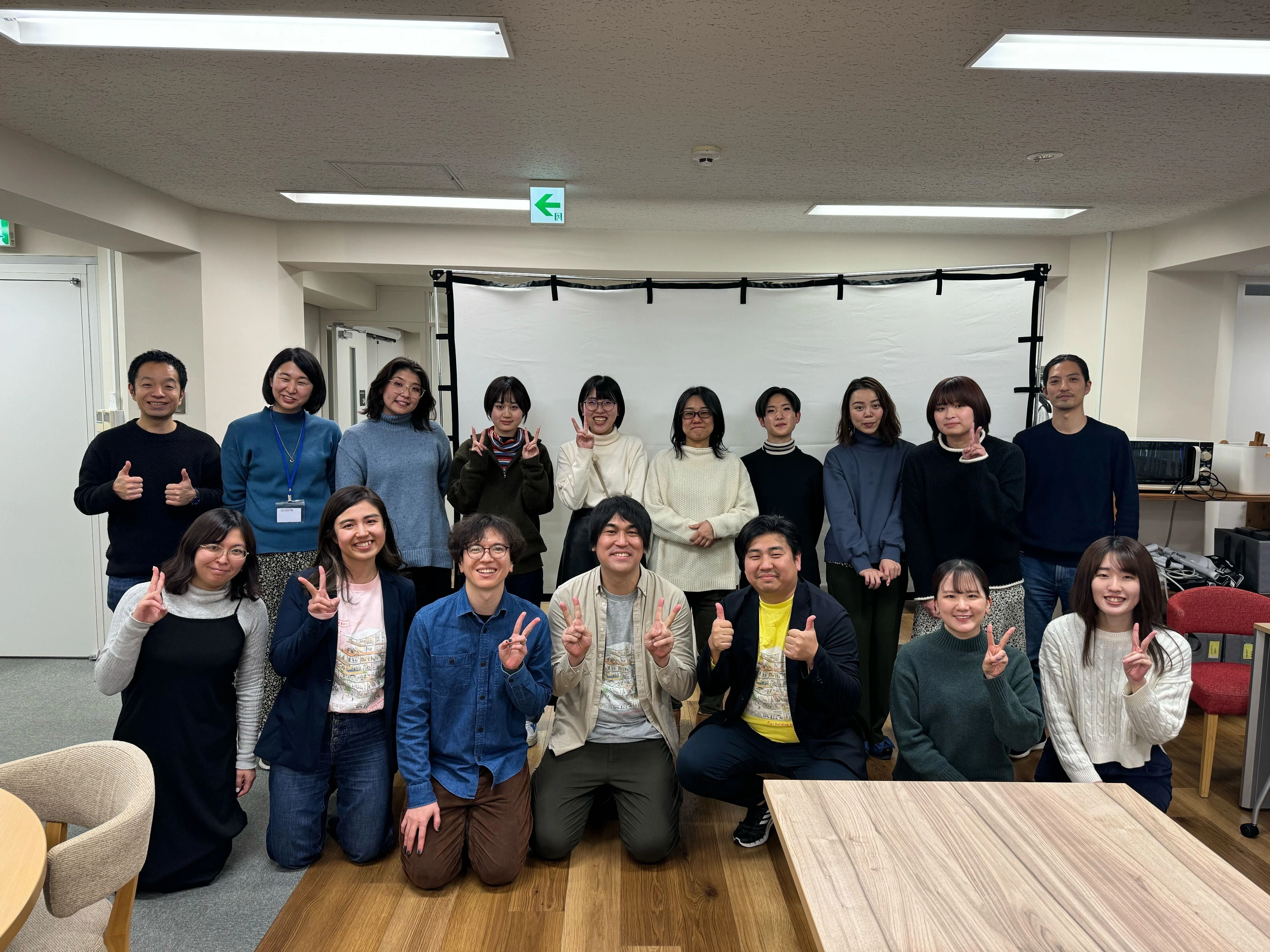 キャリアワークショップ後のみんなをパシャリ！