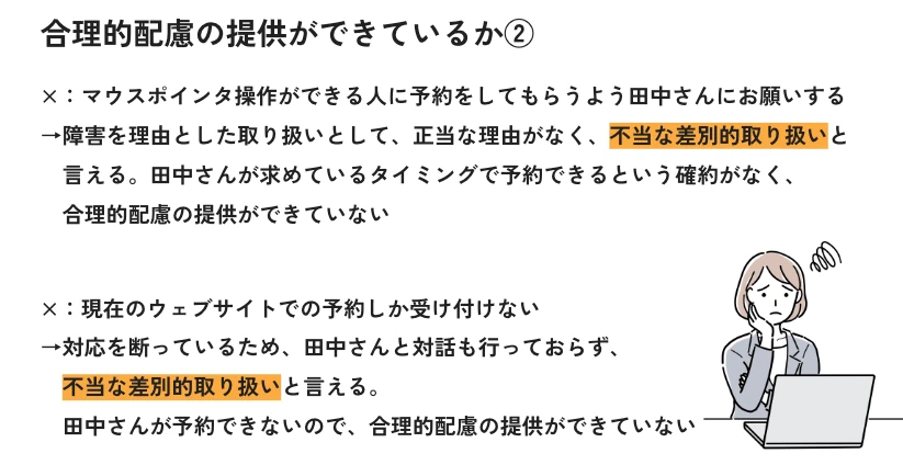 合理的配慮の提供ができているかの図２