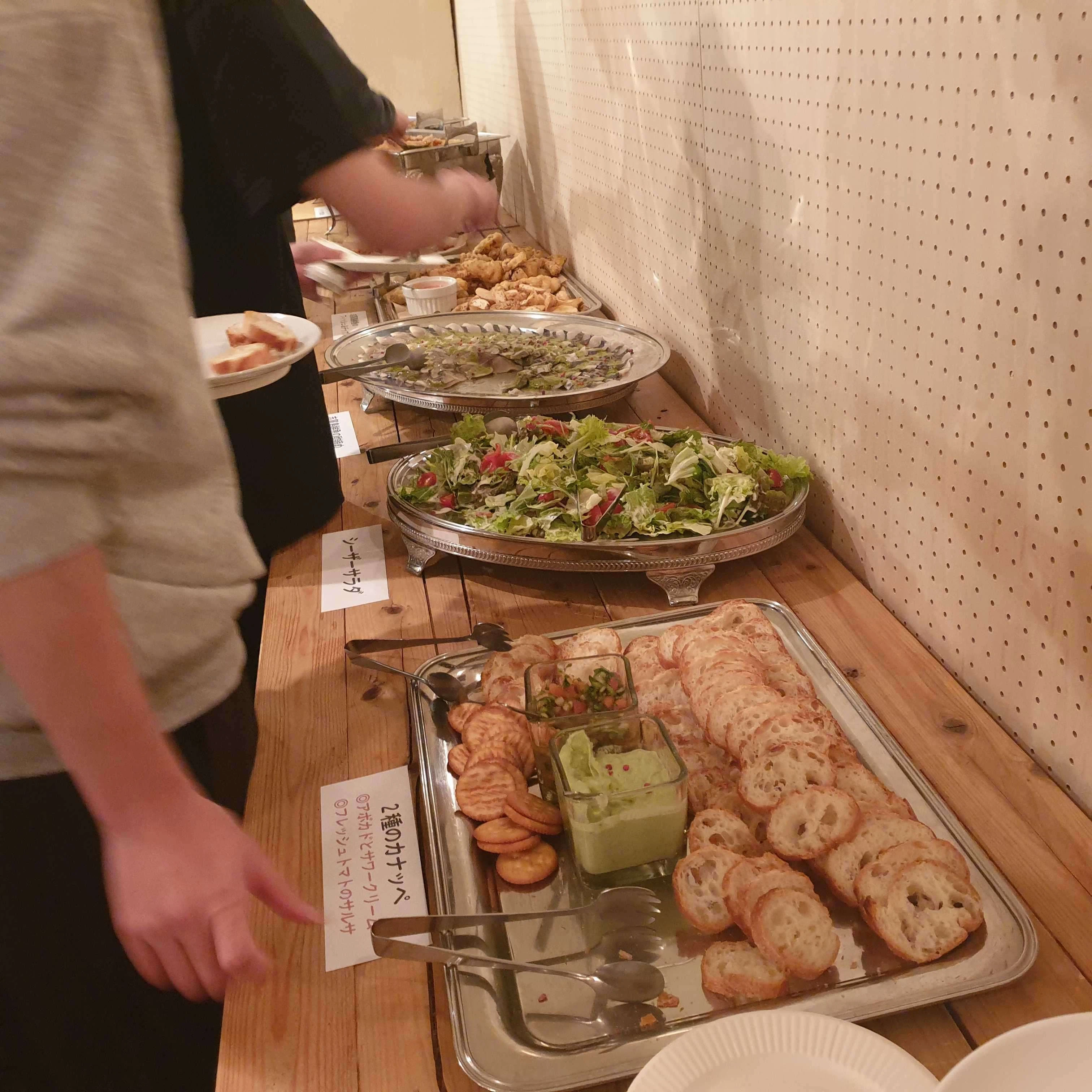 新年会のお食事♪