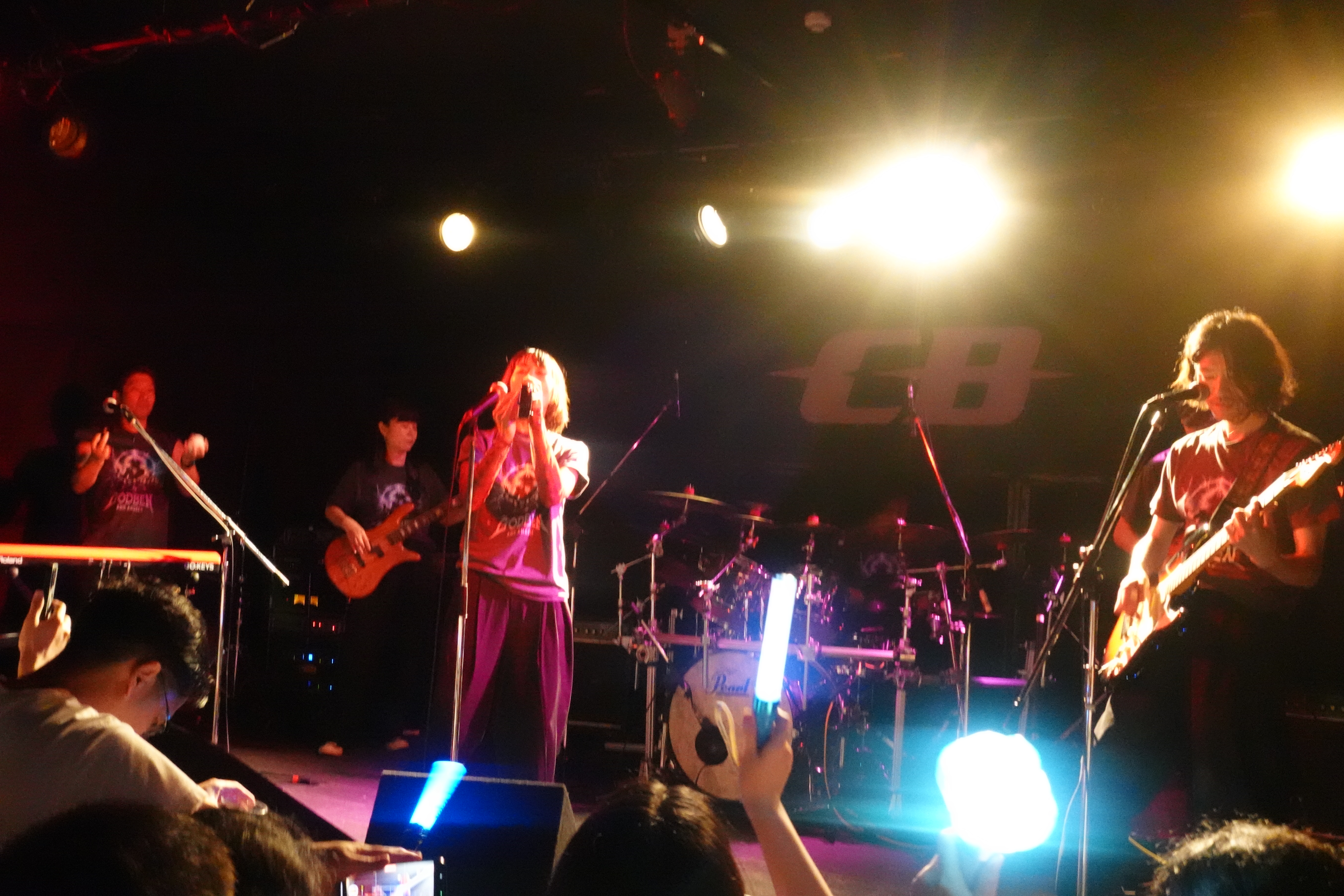 記念ライブで丸の内サディスティックを熱唱するfujicoさん