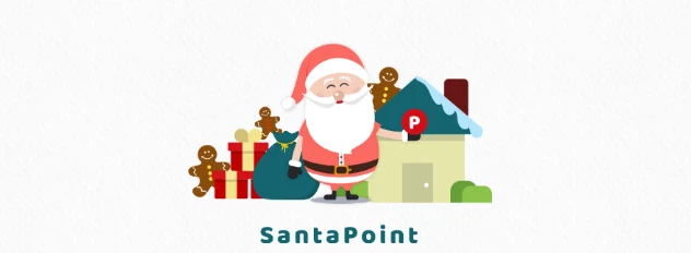 サンタポイントのイラスト