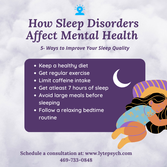 How Sleep Disorders Affect Mental Health & 5- Ways to Improve Your ...