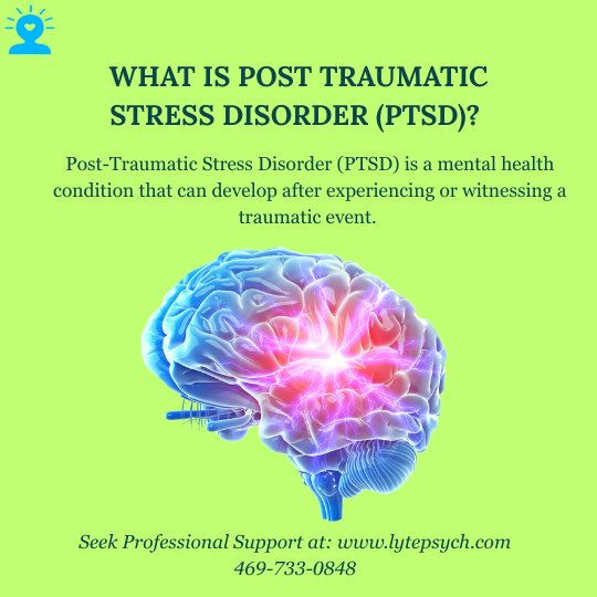 What is Post Traumatic Stress Disorder (PTSD) at Lyte Psychiatry, Best ...
