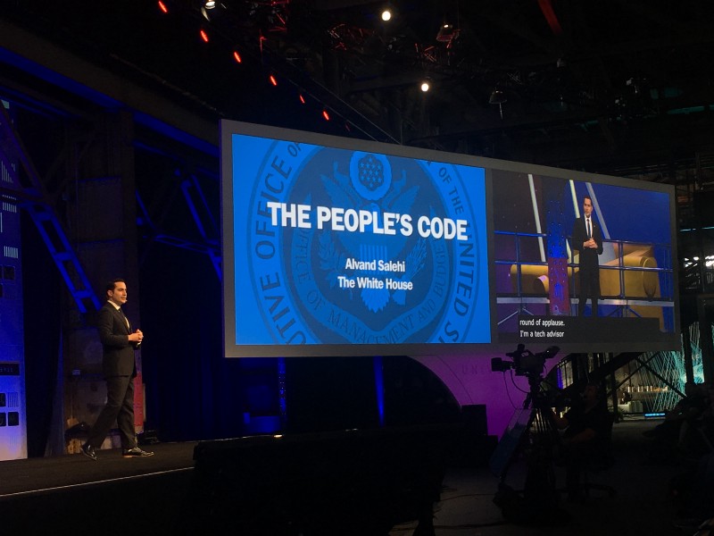 GitHub Universe liveblog: Alvind Salehi, Federal Government
