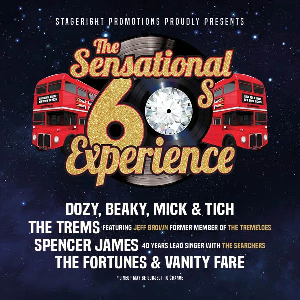 Event card thumbnail image for The Sensational 60's Experience