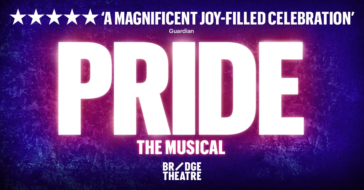 Hero image for homepage featuring Pride The Musical