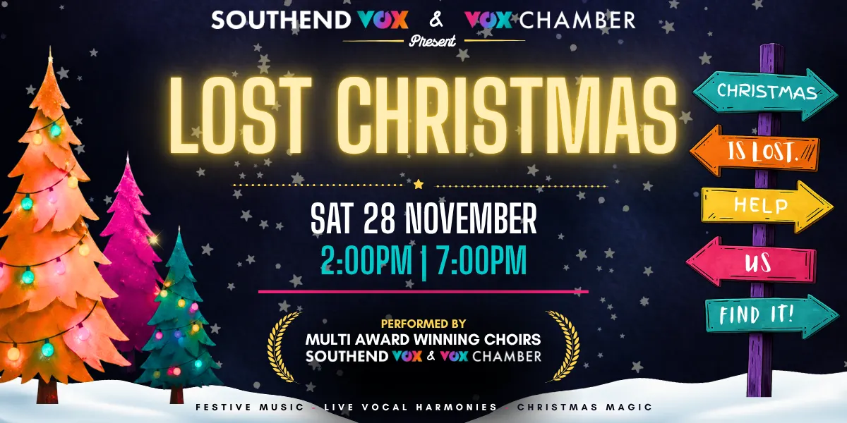 Hero image for Southend Vox Presents: Lost Christmas