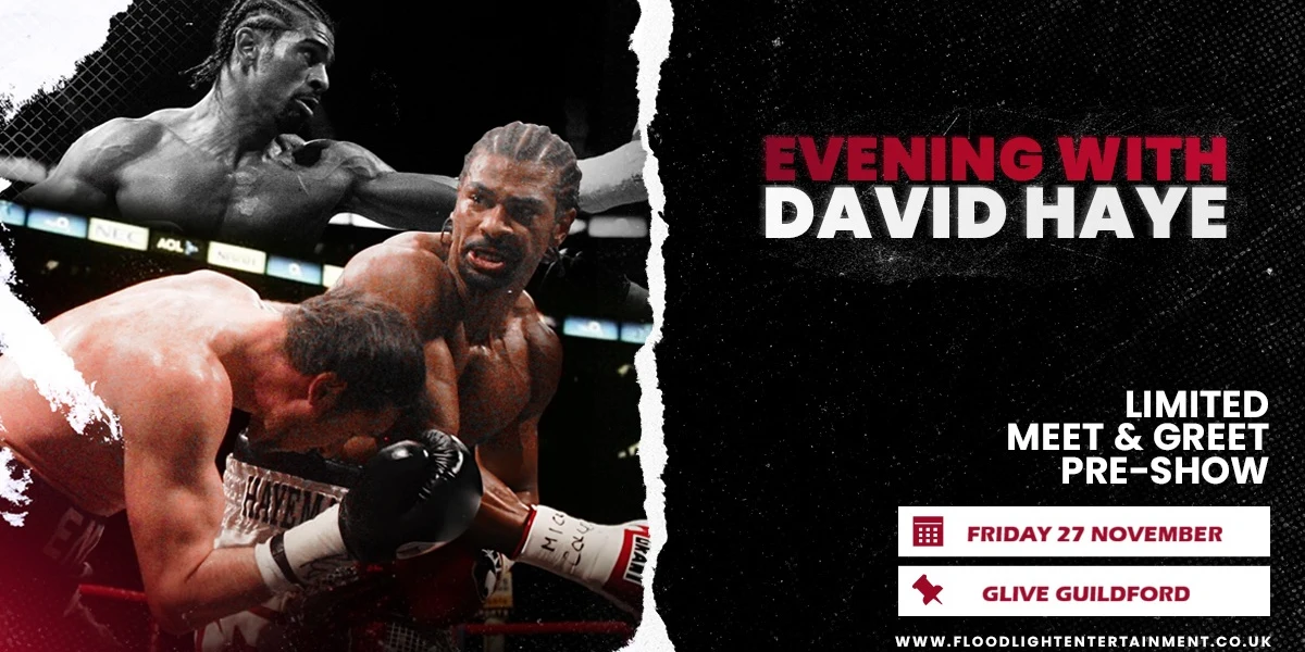 Hero image for An Evening With David Haye