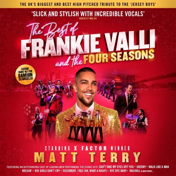 Event card thumbnail image for The Best of Frankie Valli & The Four Seasons featuring Matt Terry