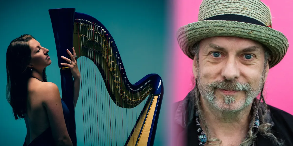 Hero image for Imaginary Landscapes: Poetry And Harp With Chris Tutton And Tara Minton