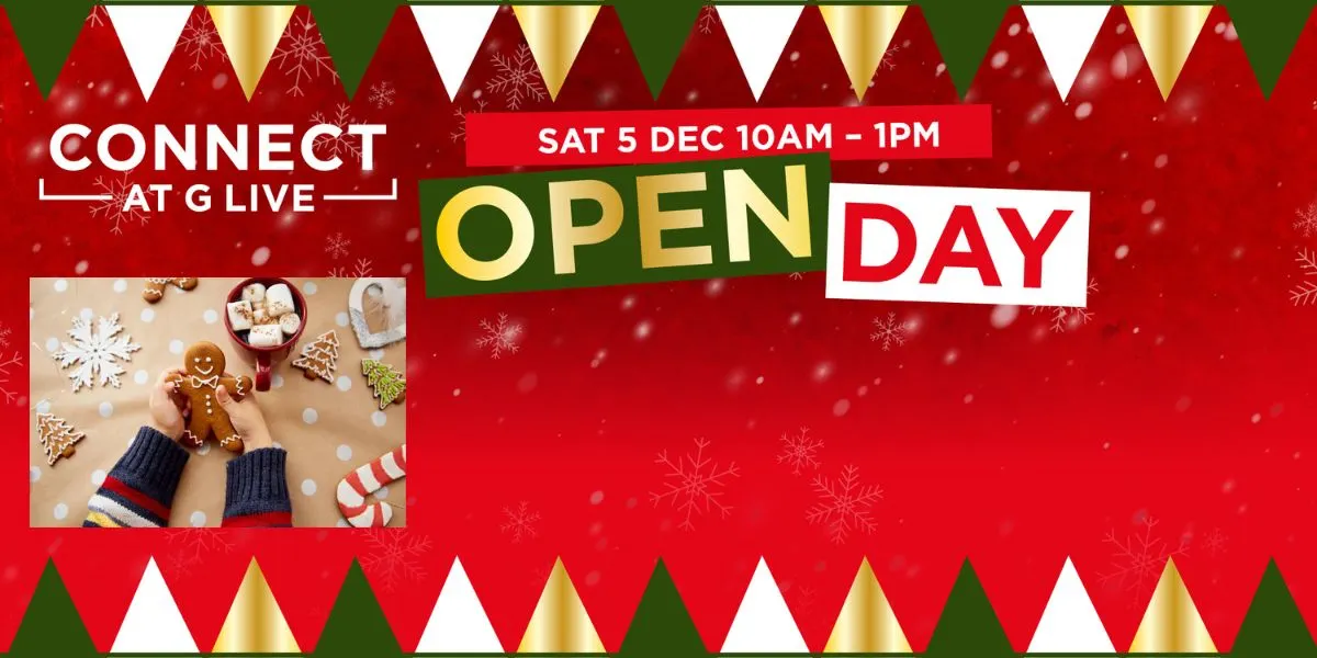 Hero image for Connect At G Live: Gingerbread Decorating Workshops 