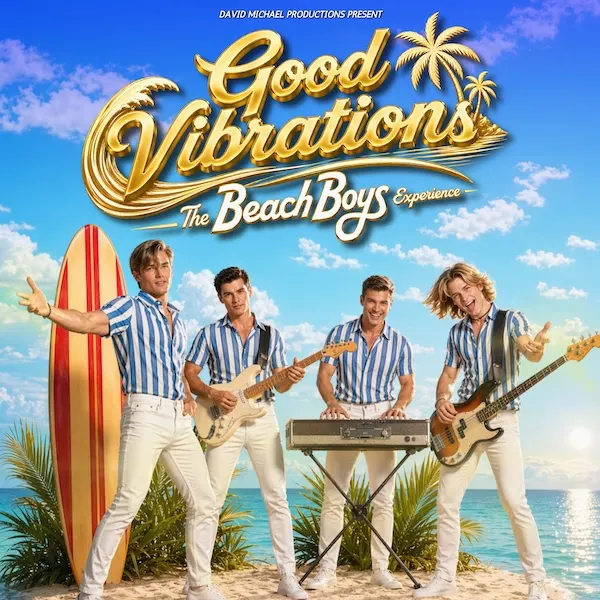 Event card thumbnail image for Good Vibrations - The Beach Boys Experience