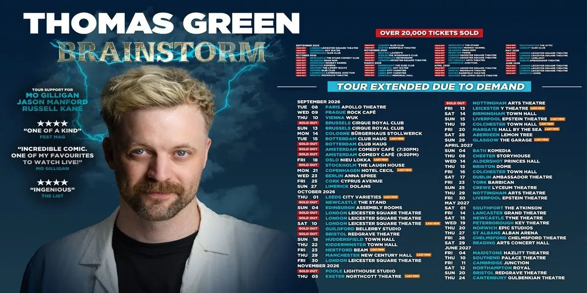 Hero image for Thomas Green: Brainstorm