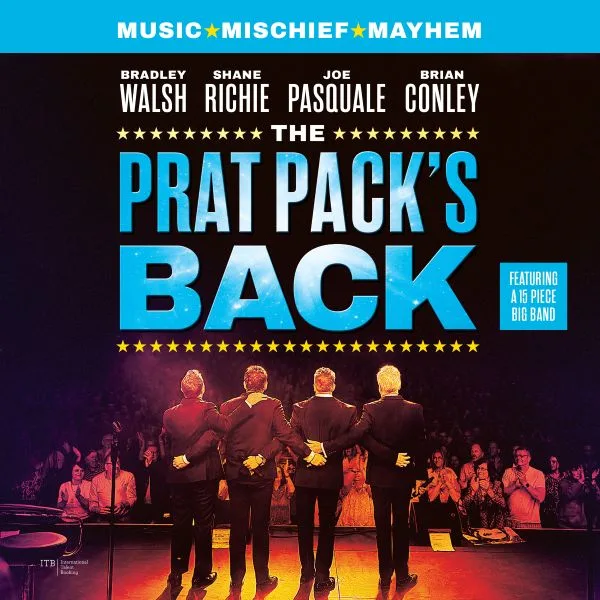 Event card thumbnail image for The Prat Pack's Back Featuring Bradley Walsh, Brian Conley, Joe Pasquale & Shane Richie 