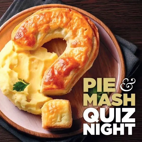 Event card thumbnail image for Pie, Mash & Quiz 