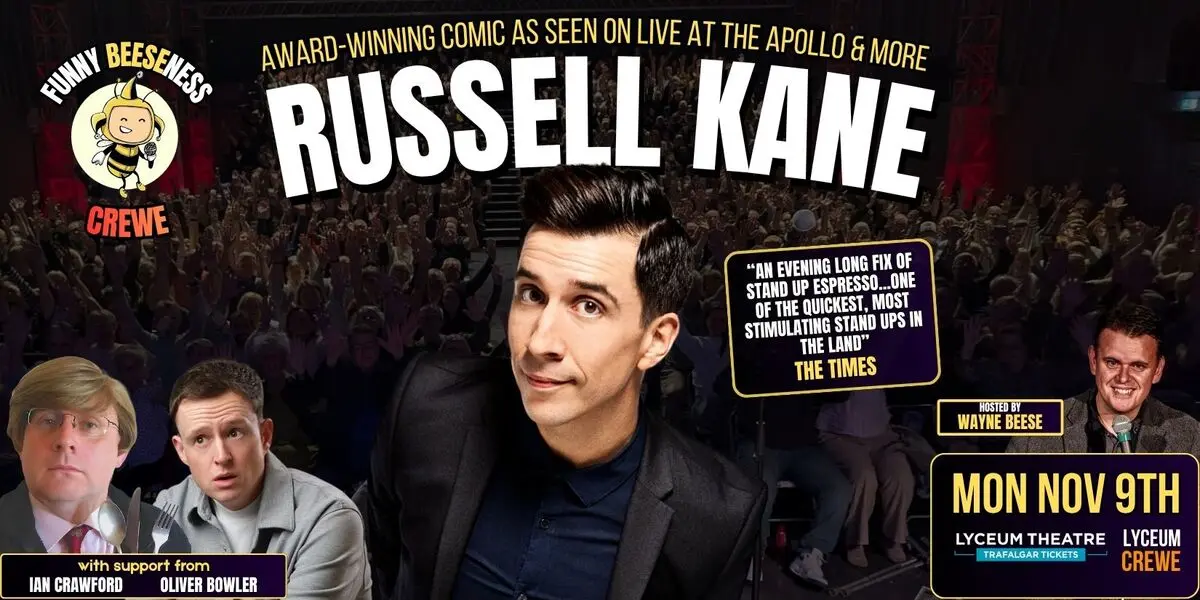 Hero image for Funny Beeseness Starring Russell Kane