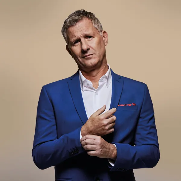 Event card thumbnail image for Adam Hills: Shoes Half Full