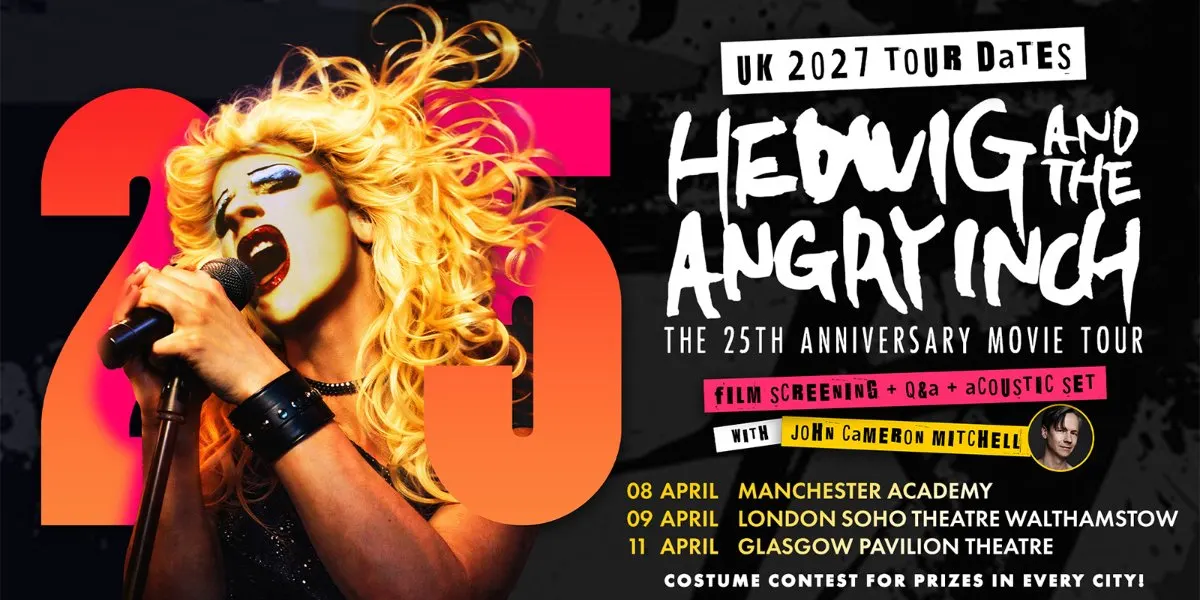 Hero image for John Cameron Mitchell: Hedwig 25th Anniversary Movie Tour