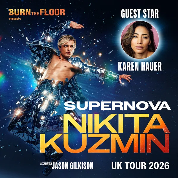Event card thumbnail image for Burn The Floor Presents Nikita Kuzmin - Supernova