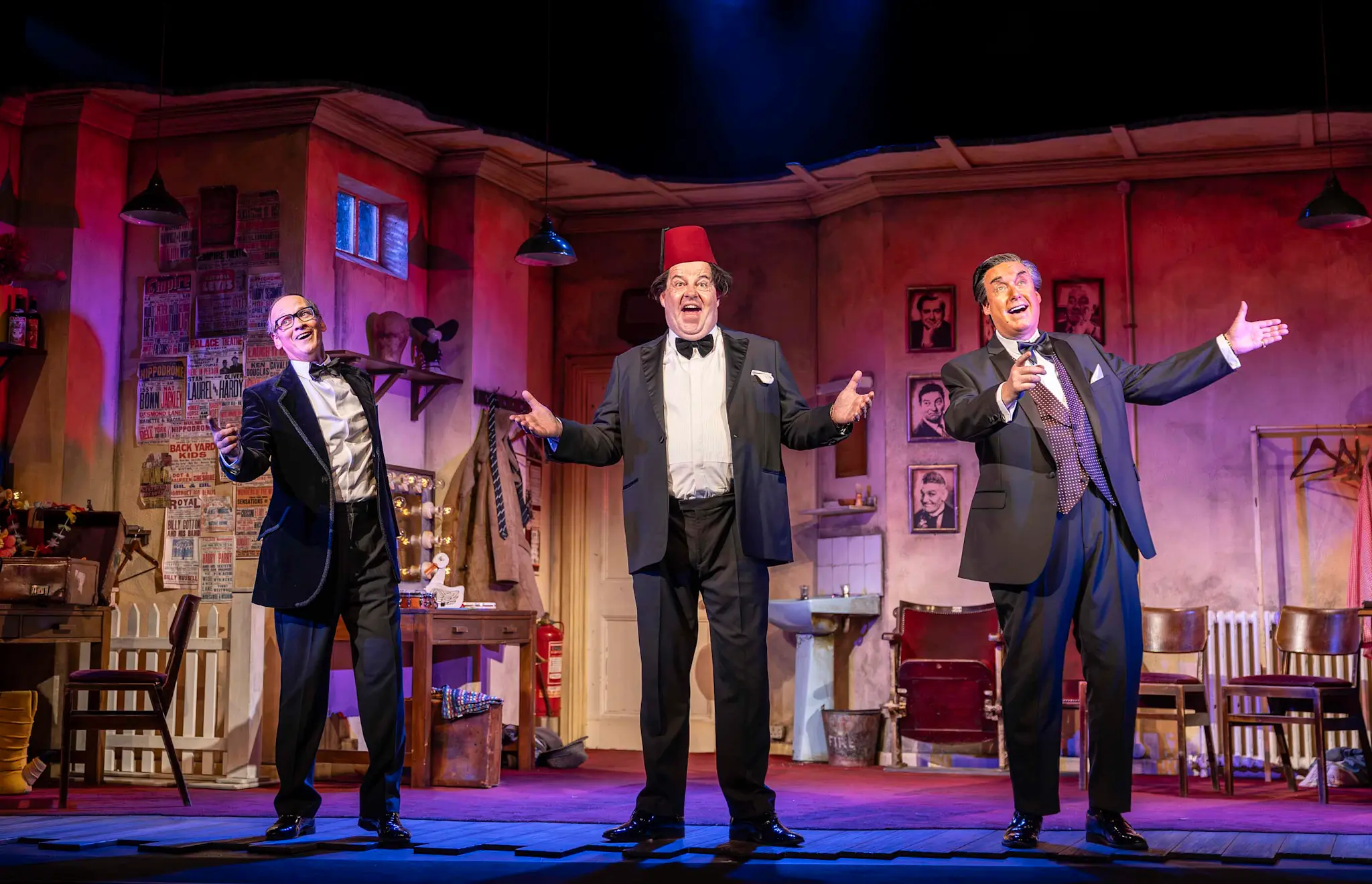 Image preview for Steve Royle, Damian Williams and Simon Cartwright in The Last Laugh - credit Pamela Raith (1) copy