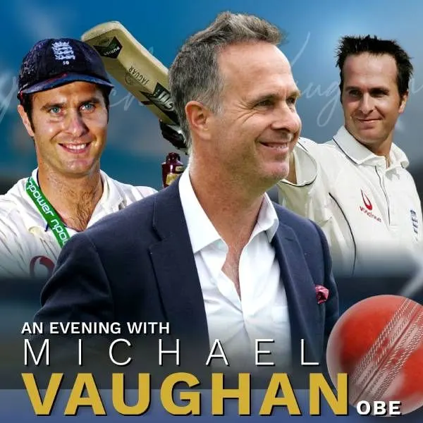 Event card thumbnail image for An Evening With Michael Vaughan