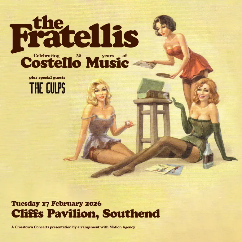 Event card thumbnail image for The Fratellis - Costello Music Anniversary Tour