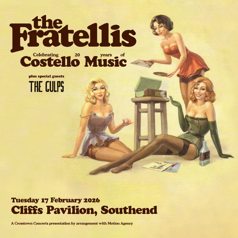 Event card thumbnail image for The Fratellis - Costello Music Anniversary Tour