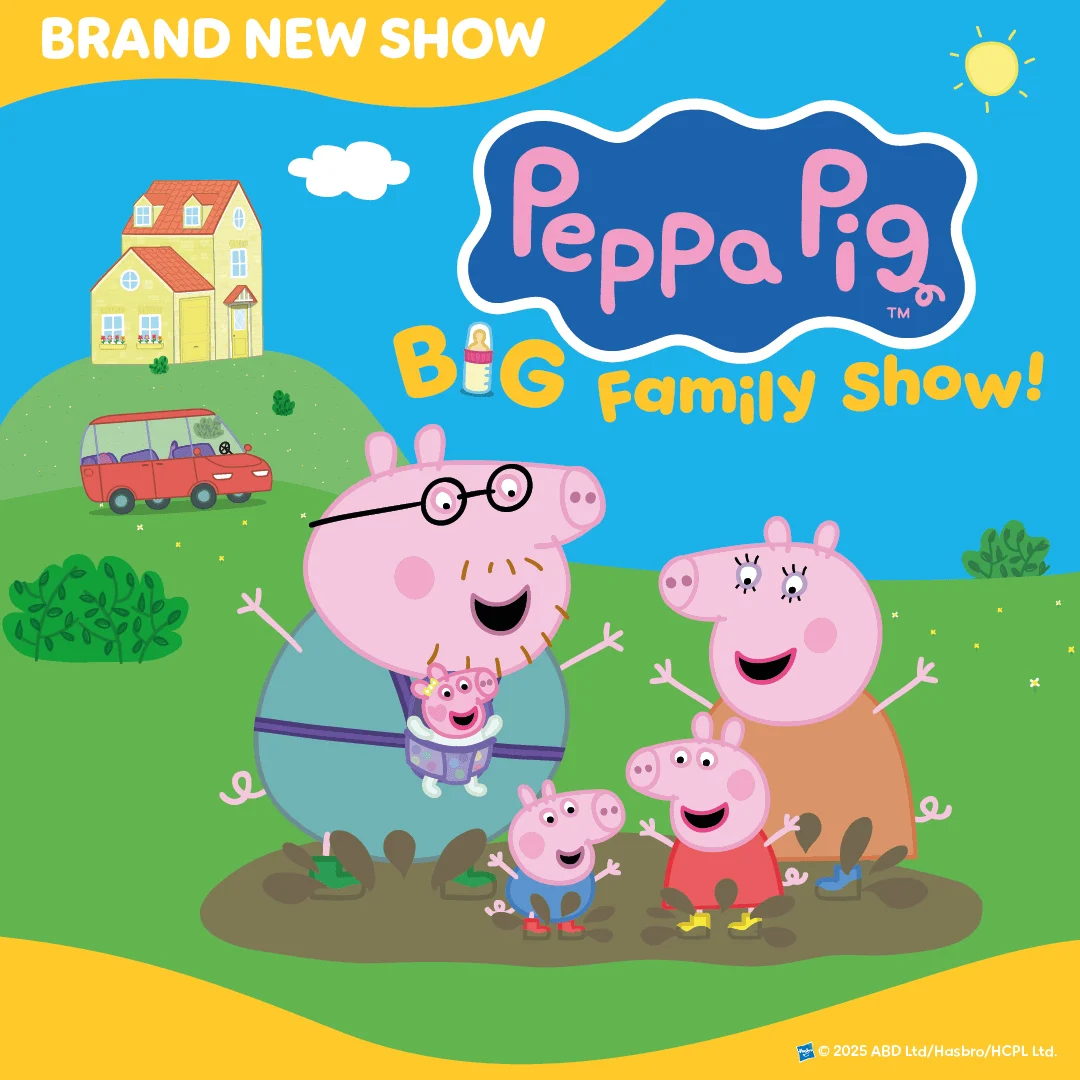 Event card thumbnail image for Peppa Pig's Big Family Show