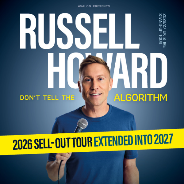 Hero image for Russell Howard - Don't Tell The Algorithm