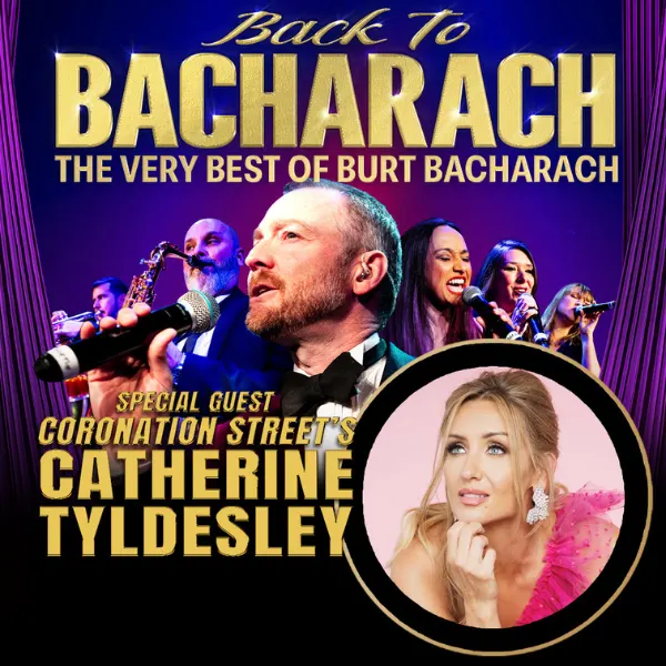 Event card thumbnail image for Back To Bacharach starring Catherine Tyldesley
