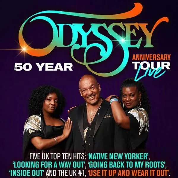 Event card thumbnail image for Odyssey 50 Year Anniversary Tour Live