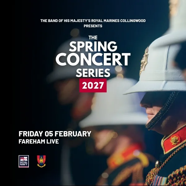 Event card thumbnail image for The Band Of His Majesty's Royal Marines - 2027 Spring Tour