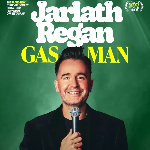 Event card thumbnail image for Jarlath Regan: Gas Man 