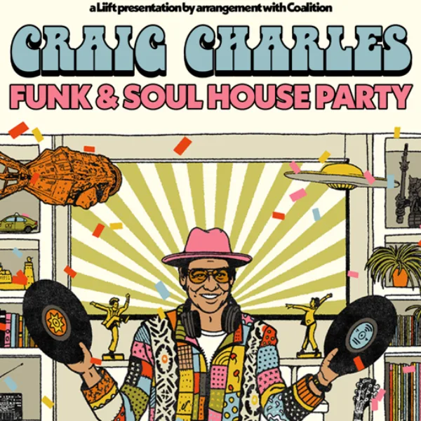 Event card thumbnail image for Craig Charles Funk & Soul House Party