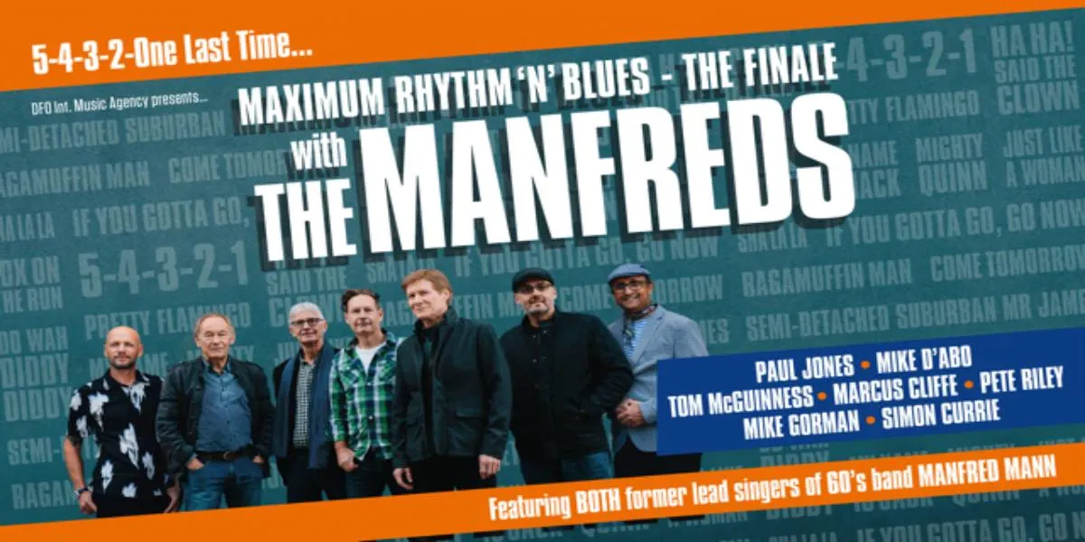 Hero image for The Manfreds: Maximum Rhythm & Blues - The Final Farewell 