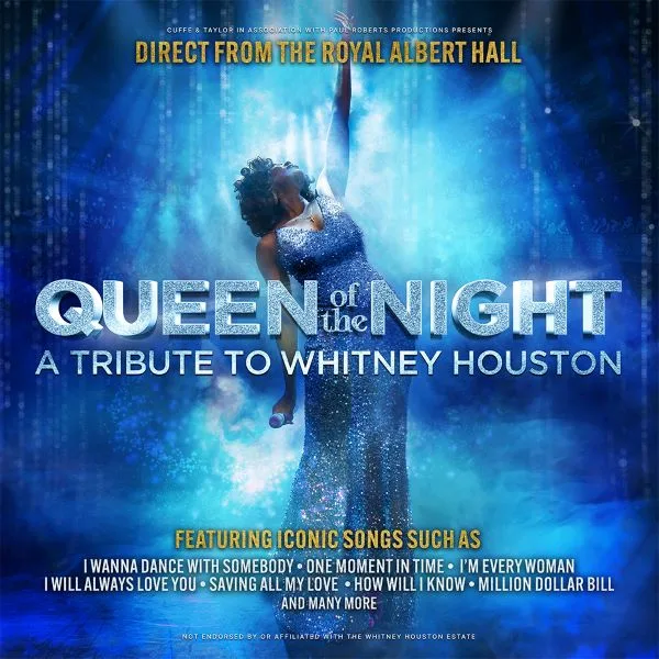 Event card thumbnail image for Queen of the Night - A Tribute to Whitney Houston