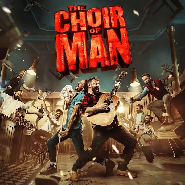 Hero image for homepage featuring The Choir Of Man