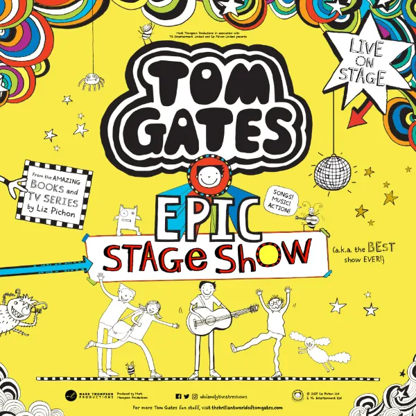 Event card thumbnail image for Tom Gates Epic Stage Show