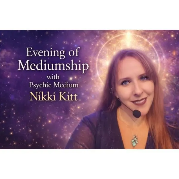 Event card thumbnail image for An Evening of Mediumship with Nikki Kitt 
