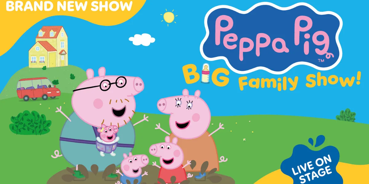 Event card hero image for Peppa Pig's Big Family Show
