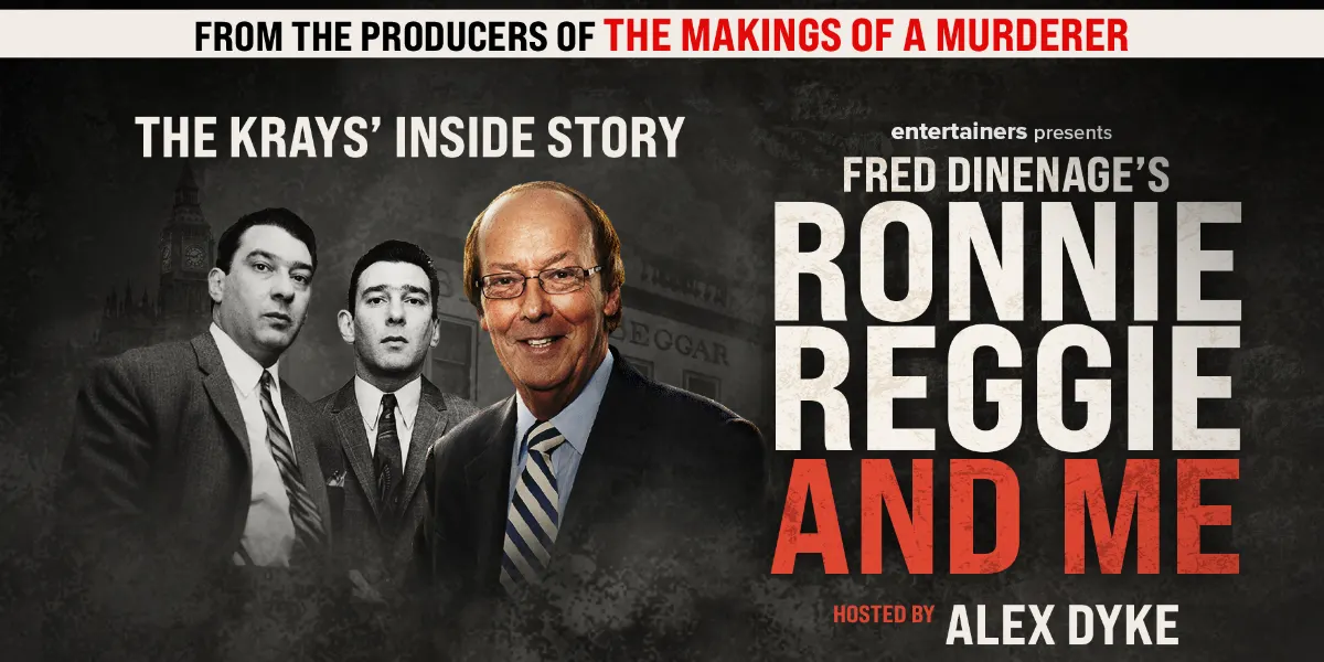 Hero image for Ronnie, Reggie & Me With Fred Dinenage