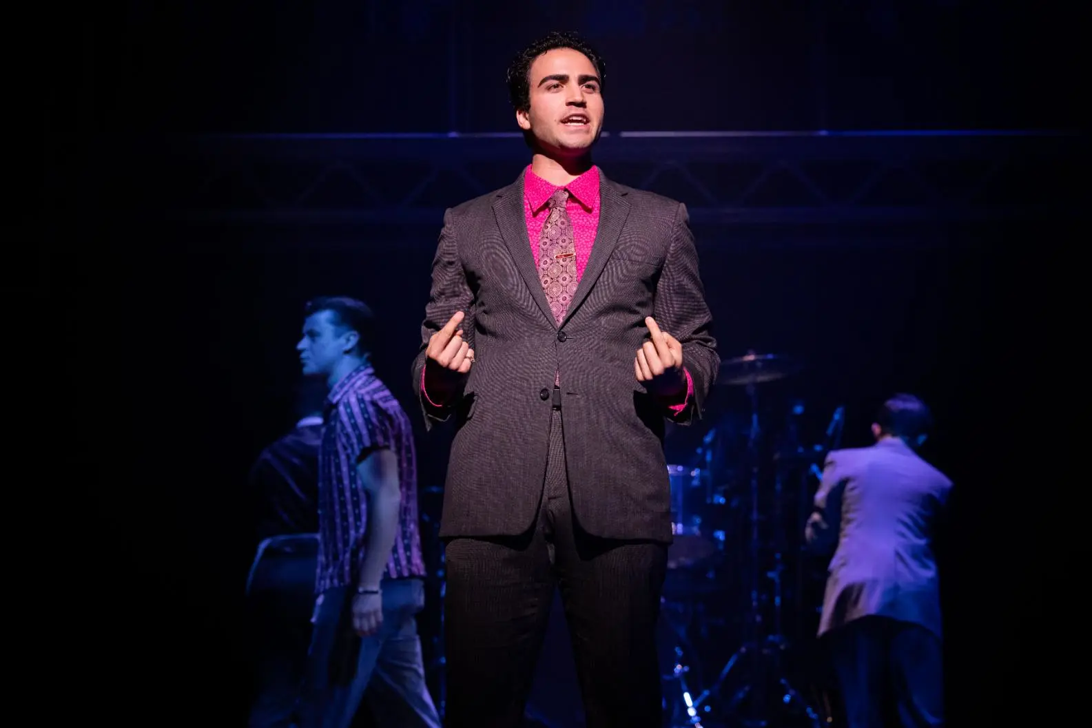 Image preview for Carlo Boumouglbay as Tommy DeVito in JERSEY BOYS, credit Mark Senior