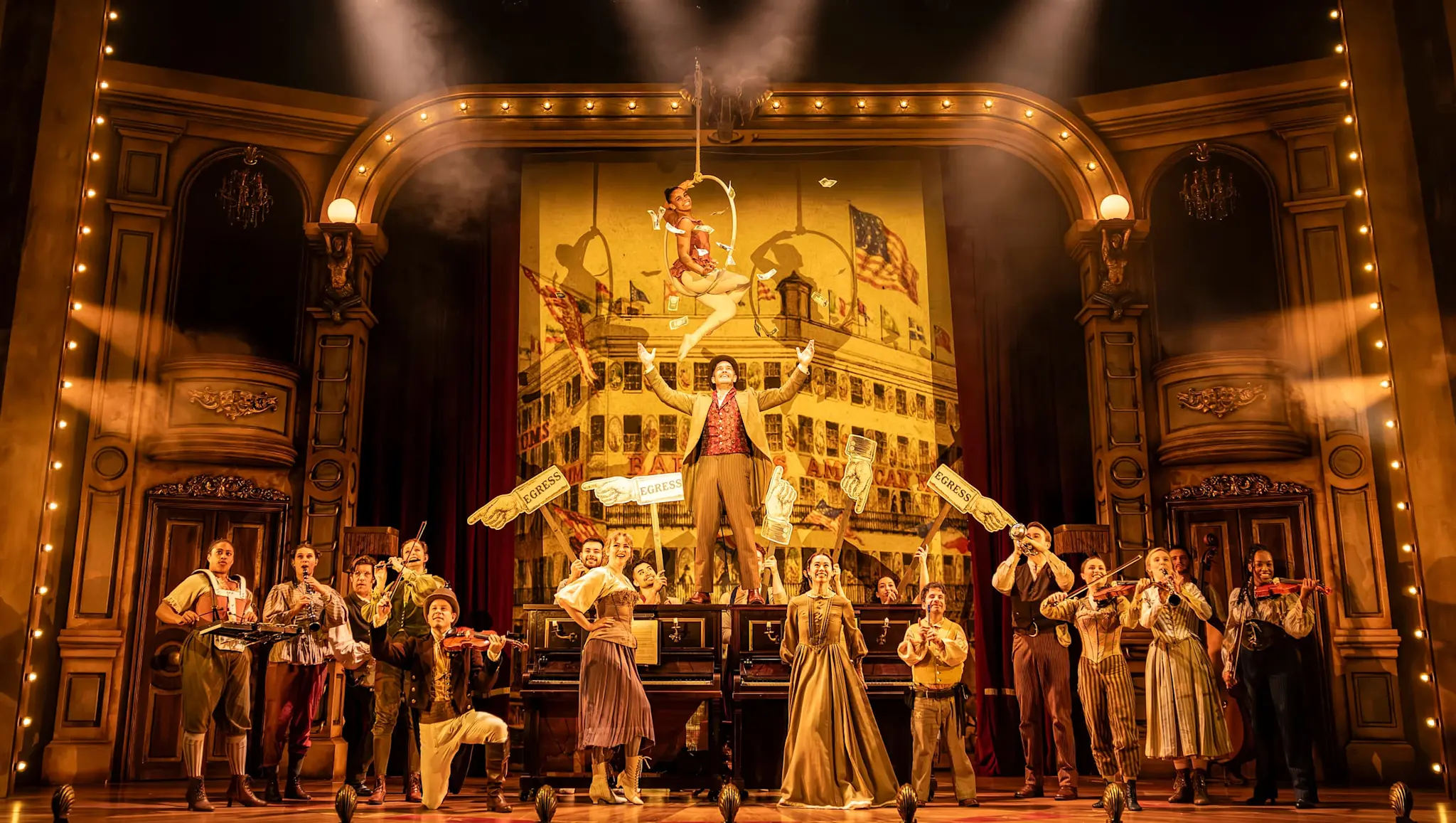 Image preview for The Cast of Barnum UK Tour - Photo credit Pamela Raith - 153 (1)