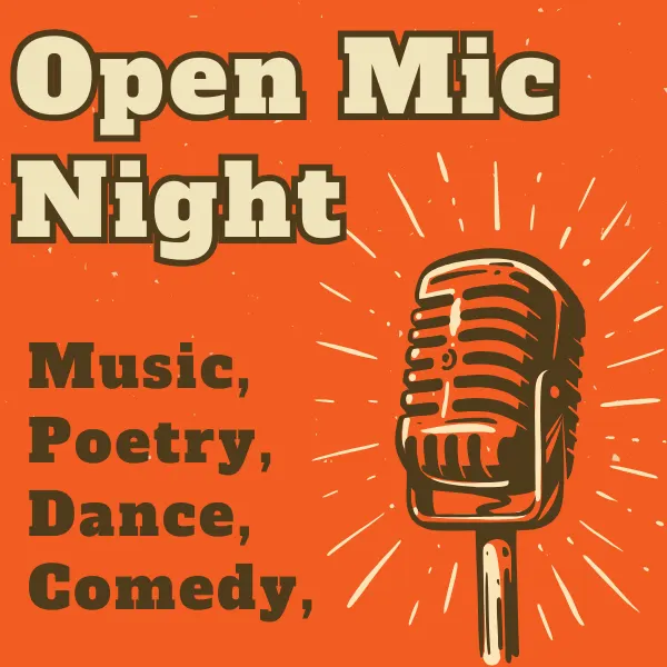 Event card thumbnail image for Open Mic Night