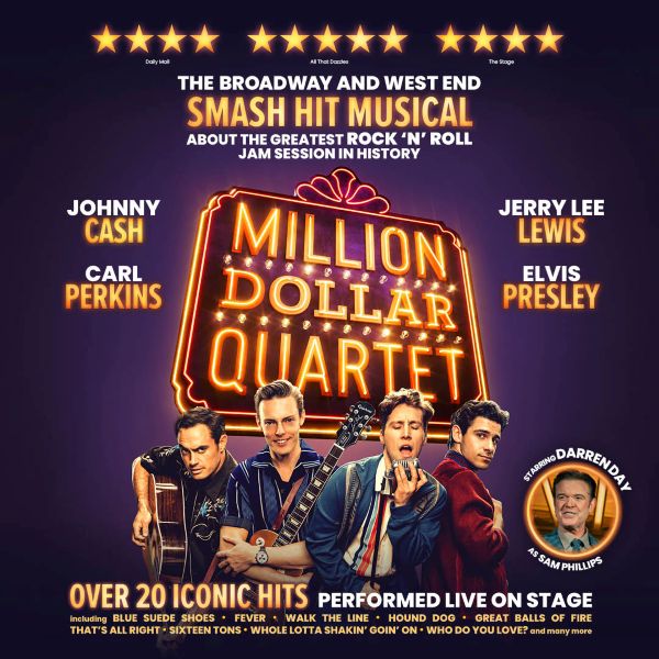Book Million Dollar Quartet tickets | Pavilion Theatre Glasgow