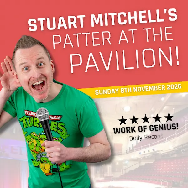 Event card thumbnail image for Stuart Mitchell's Patter at The Pavilion