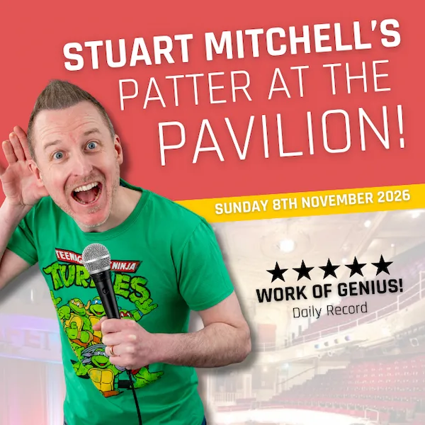 Event card thumbnail image for Stuart Mitchell's Patter at The Pavilion