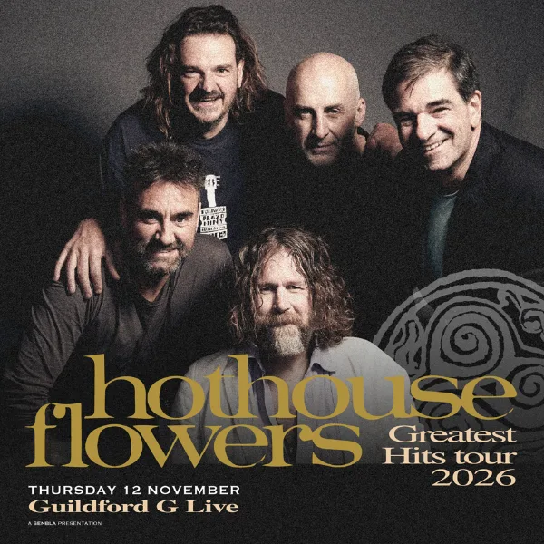 Event card thumbnail image for Hothouse Flowers - The Greatest Hits Tour